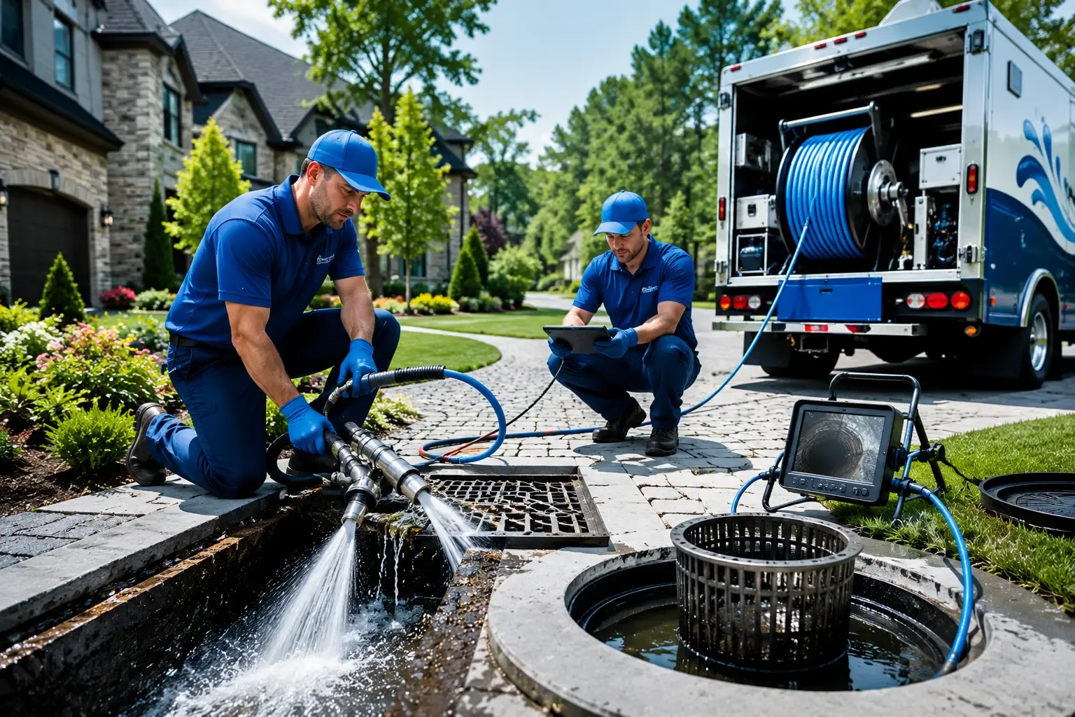 Local outdoor drain cleaning professionals in Danforth, ME